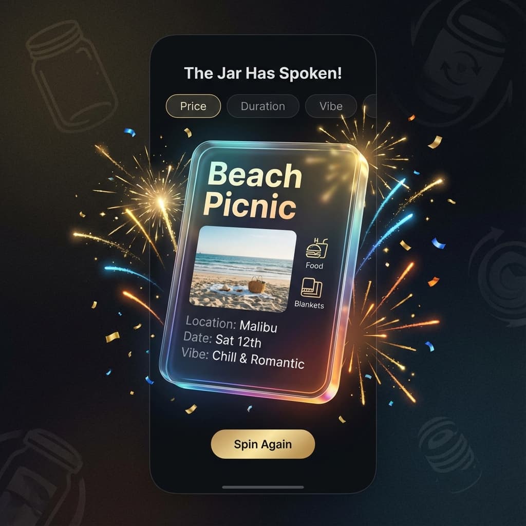 Spinning the Jar Result